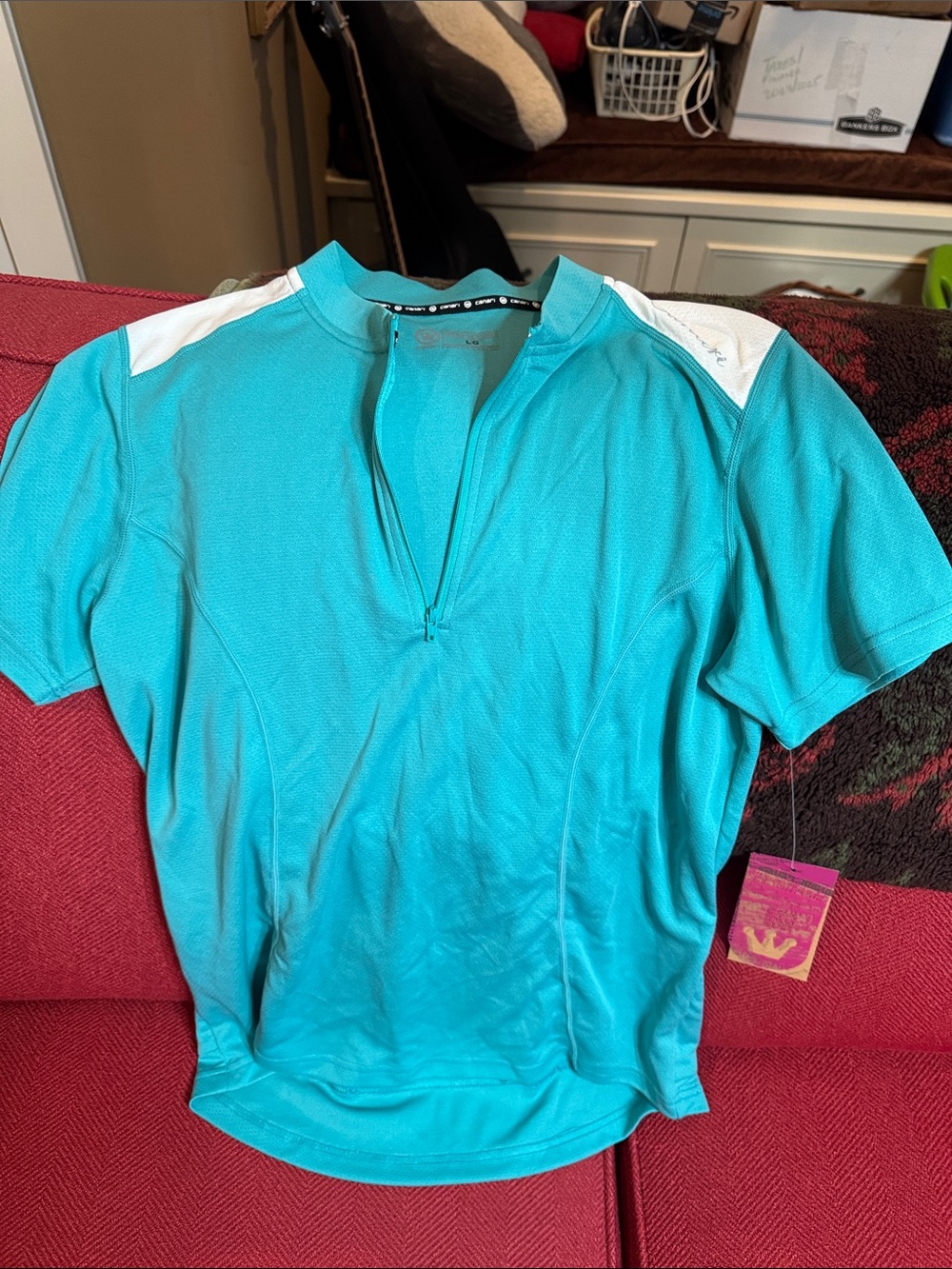 Women's Aqua Performance Short-Sleeve Cycling Jersey